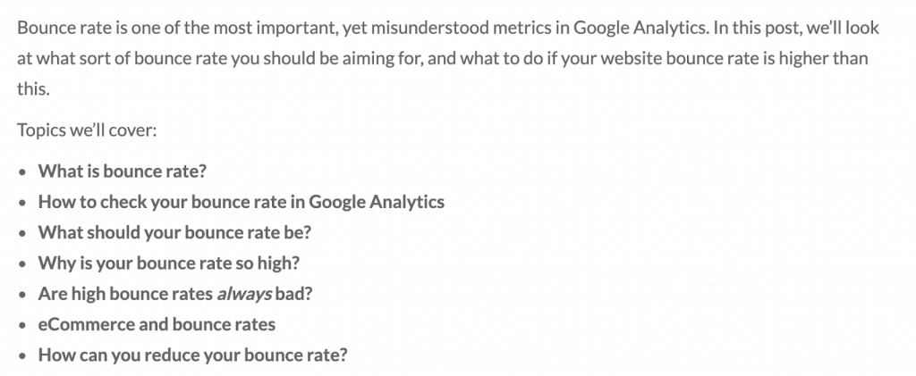 google analytics